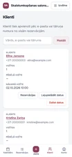 Klienti telefonā: Klientu informācija arī ceļā.