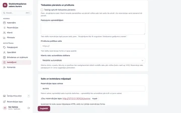 Pieraksta noteikumi: Tiešsaistes pieraksts pēc taviem noteikumiem.